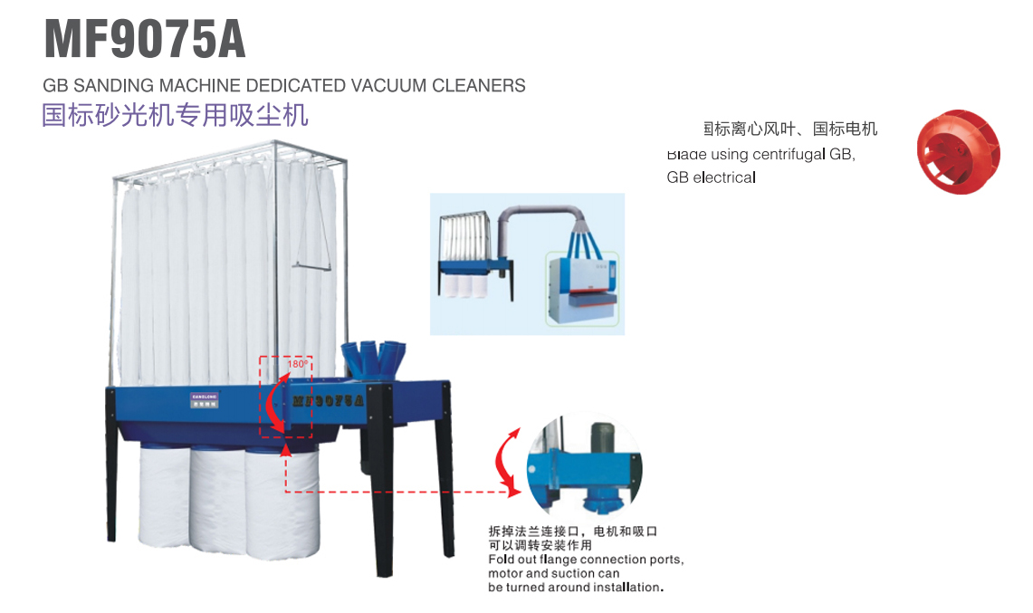 國(guó)際砂光機(jī)專用吸塵機(jī)